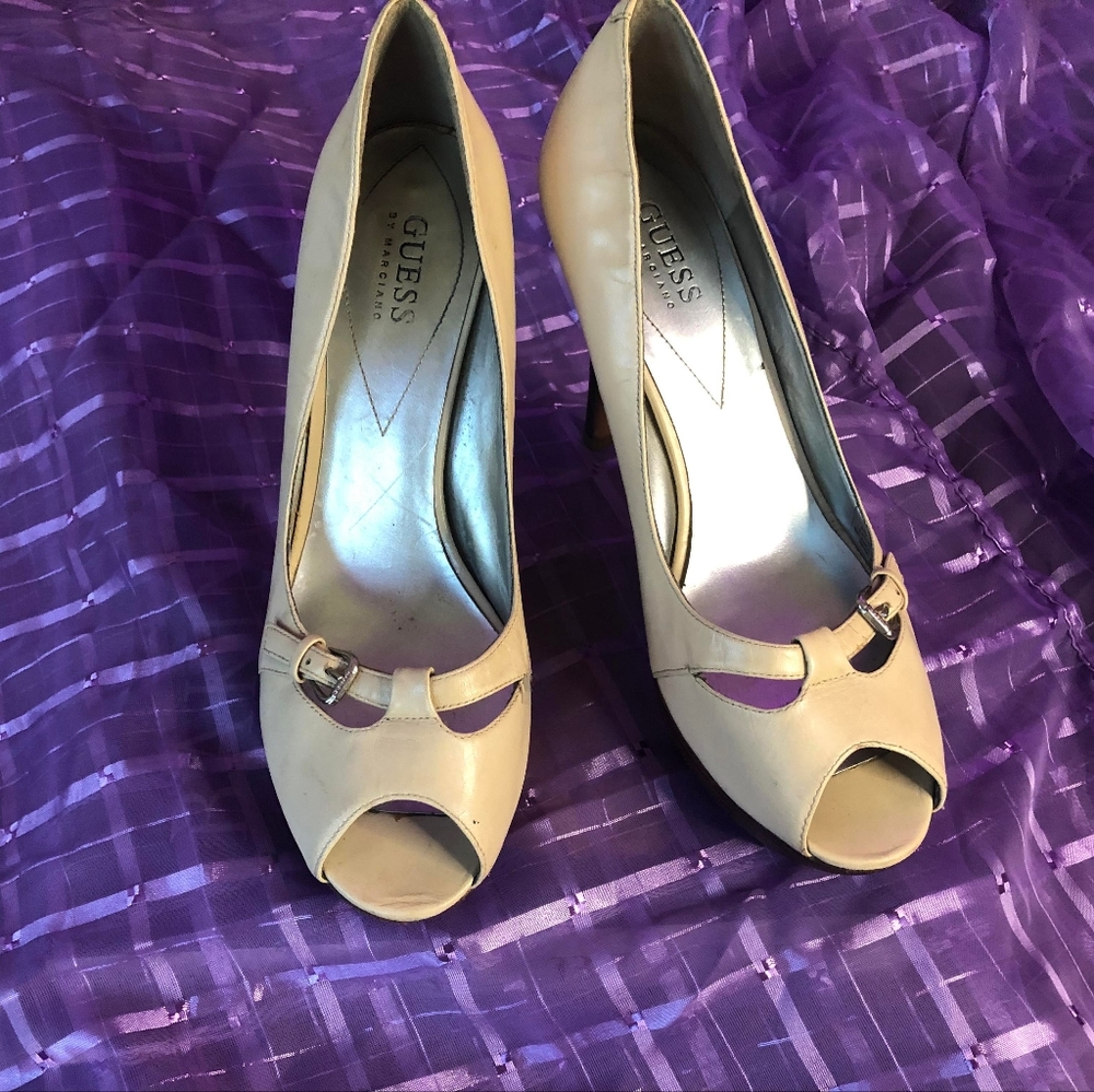 Nude Guess Heels